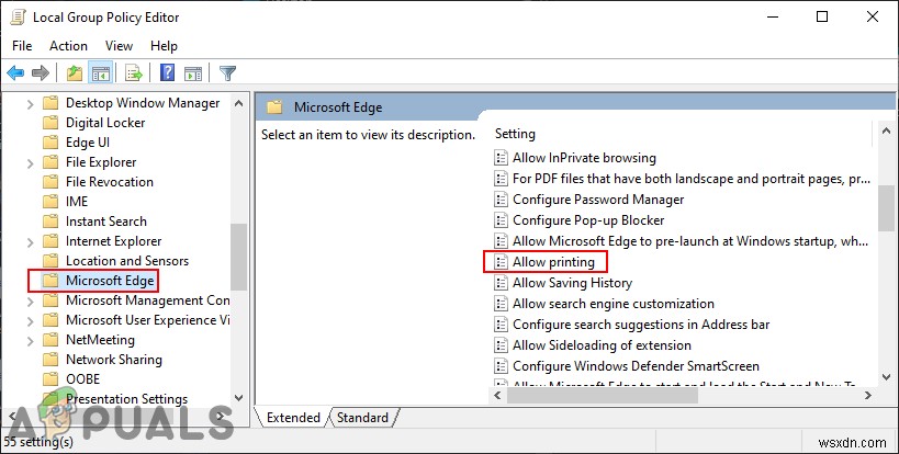 Windows 10のMicrosoft Edgeで印刷機能を無効にする方法【レガシー版・Chromium版対応】