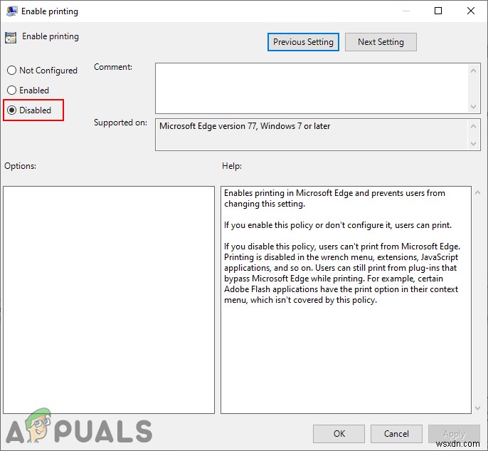 Windows 10のMicrosoft Edgeで印刷機能を無効にする方法【レガシー版・Chromium版対応】