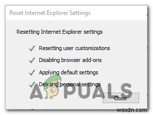 Internet Explorerで「Res IEFrame DLL ACR_Error.HRM」エラーを修正する方法