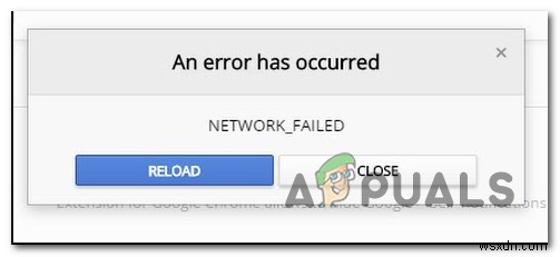 Chromeウェブストアの「NETWORK_FAILED」エラーを修正する6つの解決策