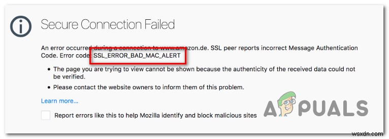 Firefoxの「SSL_ERROR_BAD_MAC_ALERT」エラーを解決する4つの方法