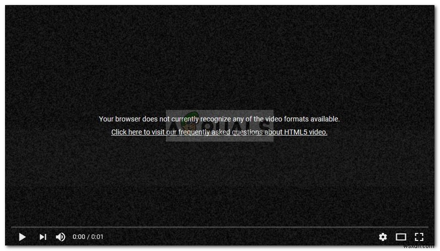 【解決法】「ブラウザは現在、利用可能な動画形式を認識していません」エラーの原因と対処法