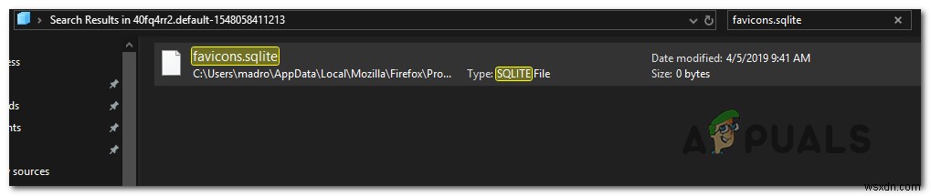 Firefoxでブックマークのファビコンが正しく表示されないときの対処法