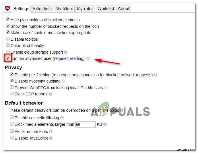 【解決】uBlock Originで「次のページの読み込みをブロックしました」と表示される問題の対処法