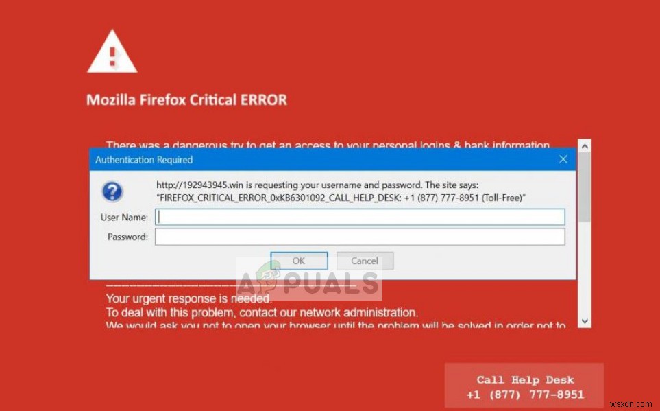 Mozilla Firefoxの「重大なエラー」表示を解消する方法|偽警告に注意