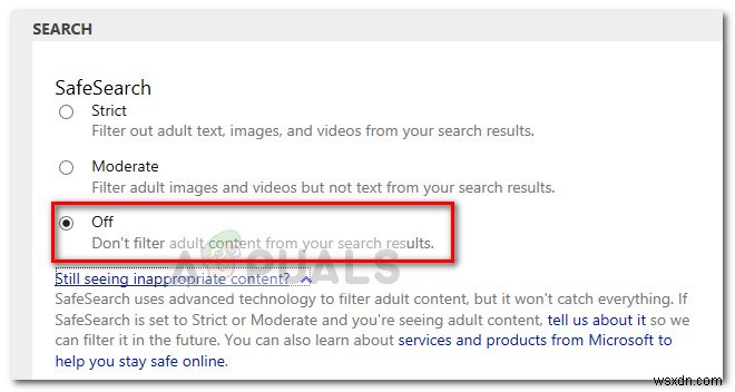 Microsoft EdgeとIEでセーフサーチがオフにできない原因と解決策