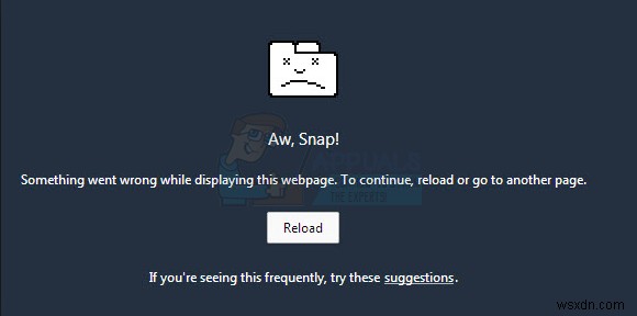Google Chromeの「あっ、スナップ!(Aw, Snap!)」エラーを解決する6つの対処法