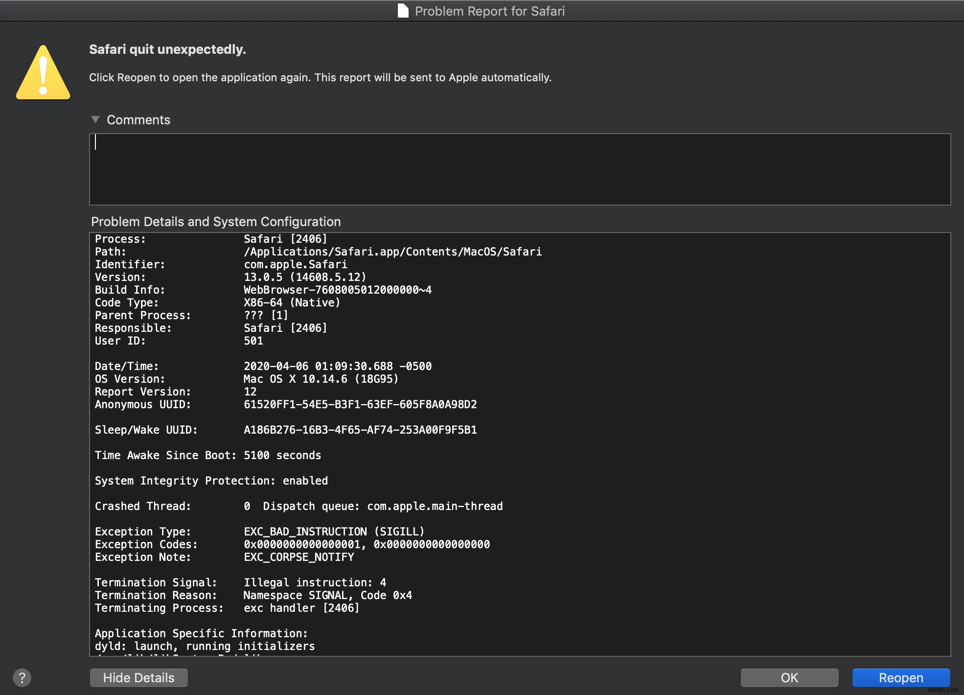 MacでSafariが起動時にクラッシュする問題を解決する3つの対処法