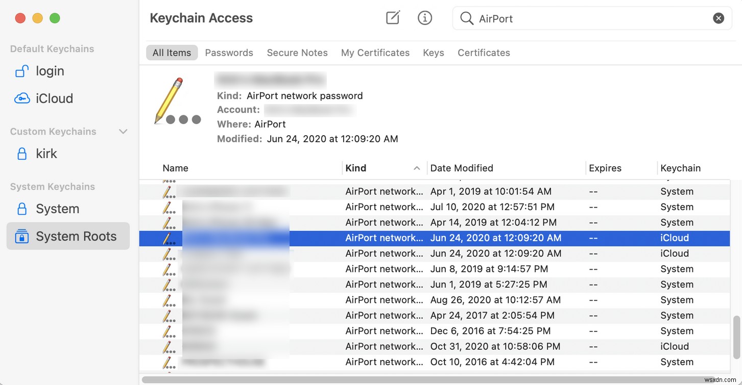 macOSでWi-Fiネットワークを忘れる(削除する)3つの方法