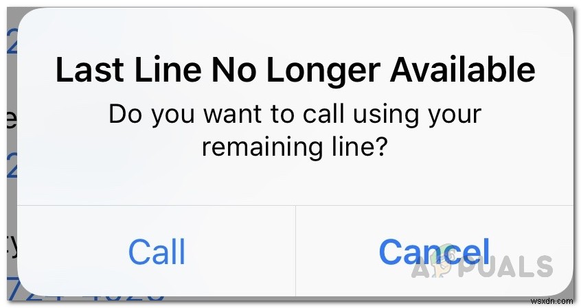 iPhoneで「最後の回線が利用できなくなりました」エラーが出たときの対処法