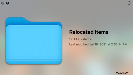 macOS Catalinaの「移動された項目」フォルダとは?正体と安全な削除方法を解説