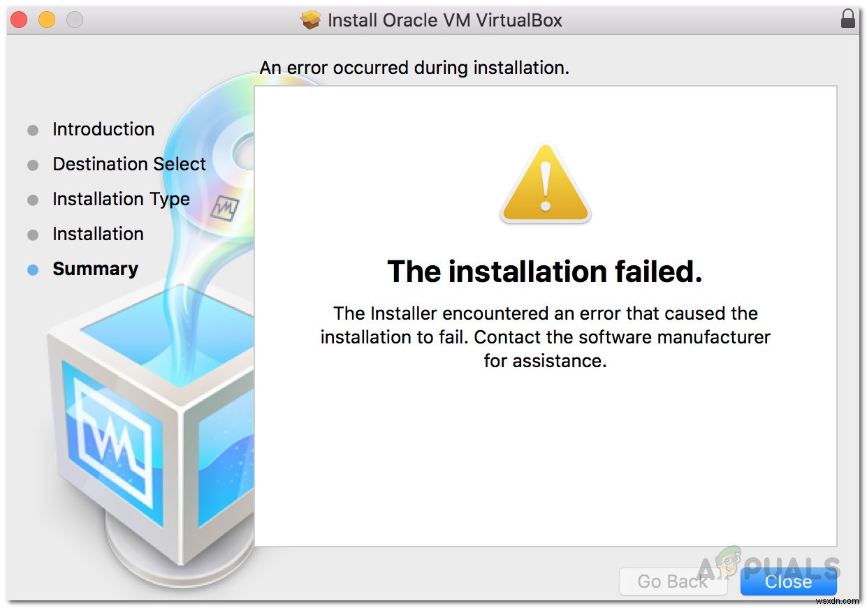 【解決】MacでVirtualBoxのインストールに失敗するエラーの対処法