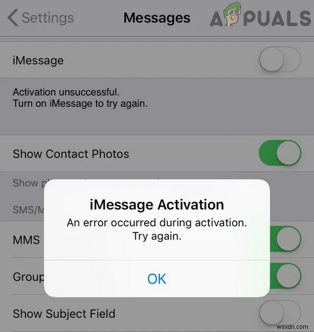 iMessageのアクティベーションエラーを解決する8つの方法