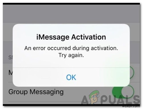 iMessage・FaceTimeで「アクティベーション中にエラーが発生しました」と表示される原因と対処法