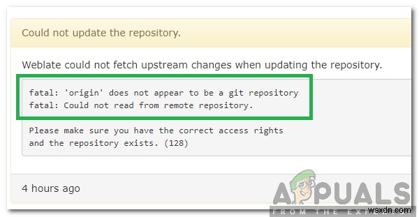【Git】「fatal:  origin  does not appear to be a git repository」エラーの原因と解決方法