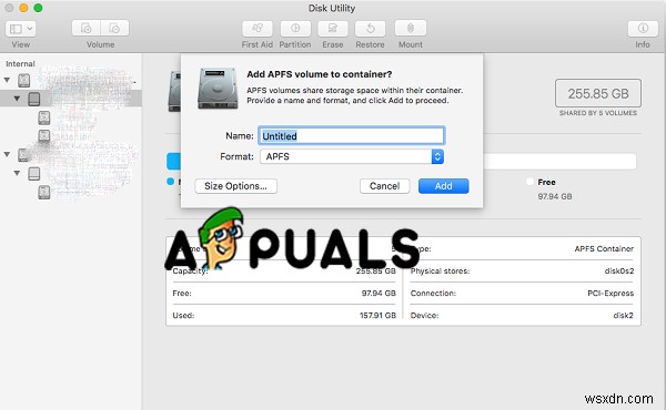 【解決方法】APFSインストール時の「プリブートボリュームを作成できませんでした」エラーの直し方