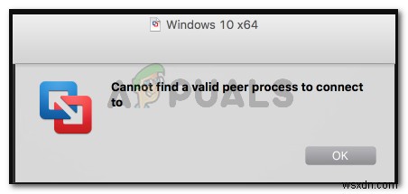 【解決】VMware Fusionで「接続先の有効なピアプロセスが見つかりません」エラーが出たときの対処法