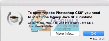 macOSにレガシーJava SE 6ランタイムをインストールする方法【Adobe CS5/CS6対応】