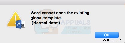 【解決】Wordで「既存のグローバルテンプレートNormal.dotmを開けません」エラーが出るときの対処法