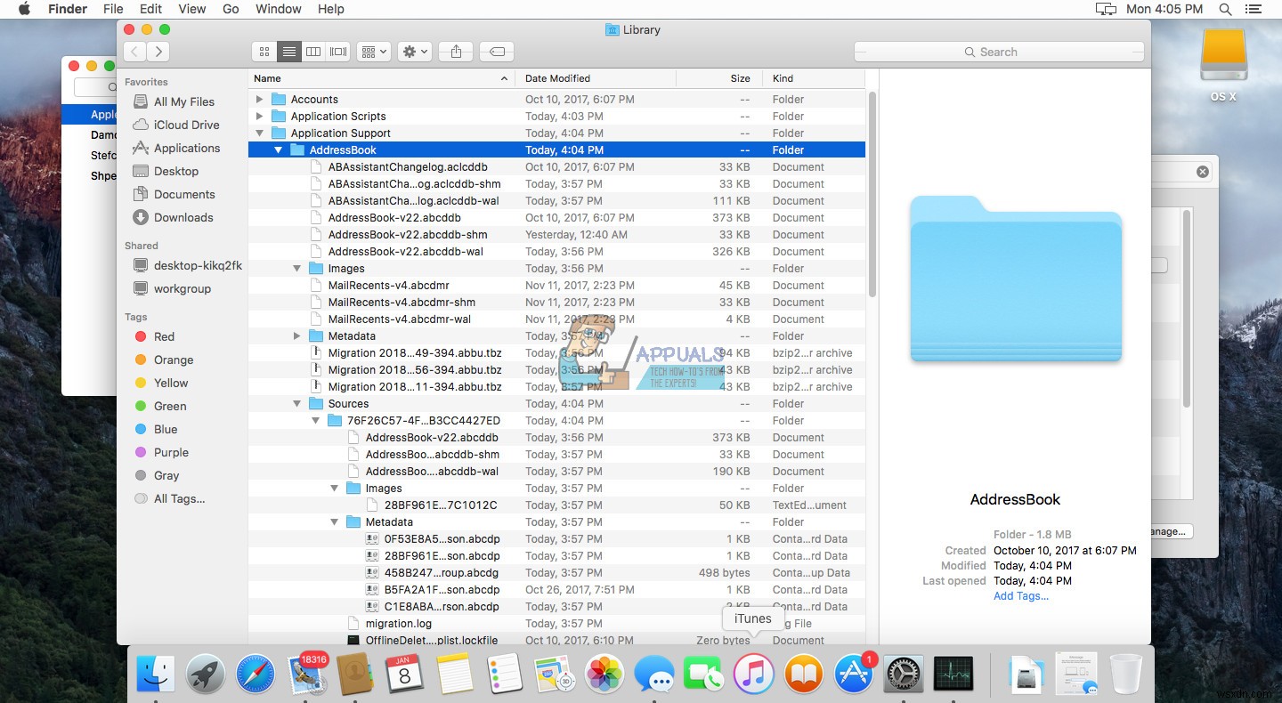 AddressBookSourceSyncが原因でMacが重くなる問題の解決方法