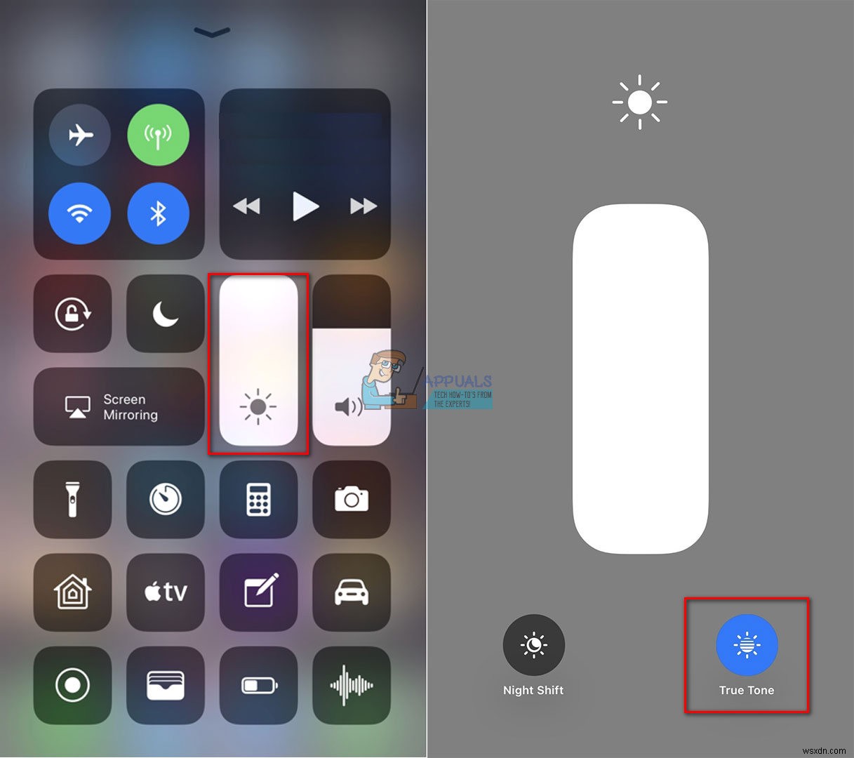iPhone 8/8 Plus・iPhone Xでトゥルートーン(True Tone)をオン/オフに切り替える方法
