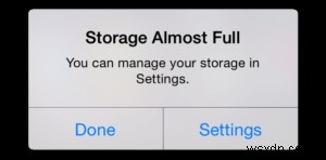 iPhoneのキャッシュとデータをクリアして空き容量を取り戻す方法