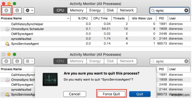 MacでOffice 2011をアップデートする前にSyncServicesAgentを終了する6つの方法