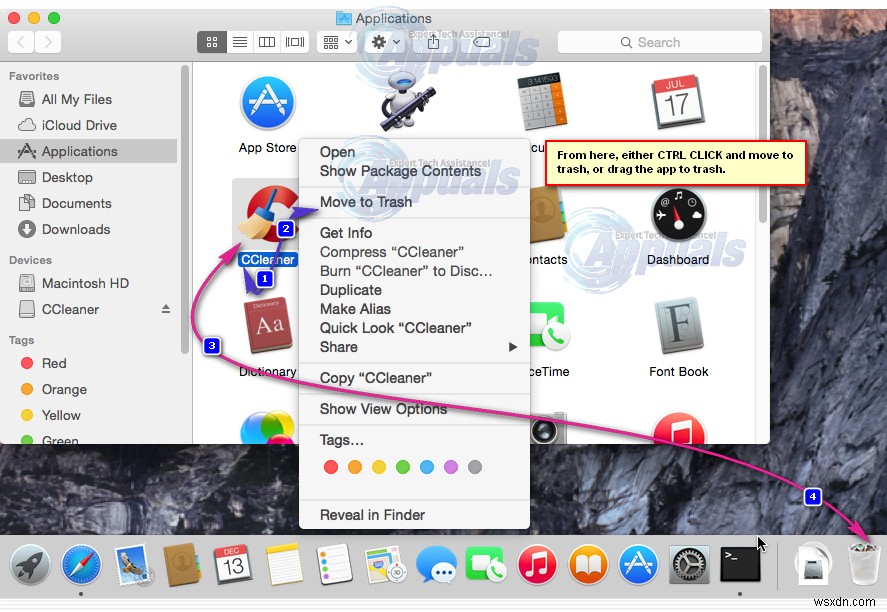Macでアプリをアンインストール(完全削除)する2つの簡単な方法