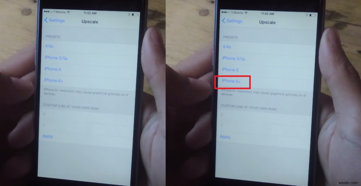 iPhone 6の解像度を自由に変更する方法!脱獄Tweak「Upscale」の使い方を徹底解説