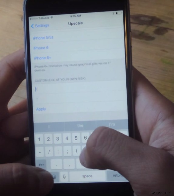 iPhone 6の解像度を自由に変更する方法!脱獄Tweak「Upscale」の使い方を徹底解説