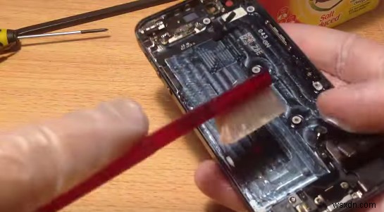 水没したiPhone 5の修理方法|必要な工具と分解・洗浄の手順を解説