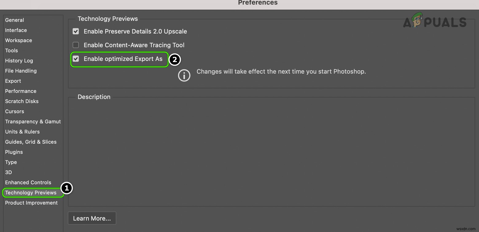 Adobe Photoshopで「ファイルを書き込めませんでした。不明なエラーが発生しました」が出たときの修正方法