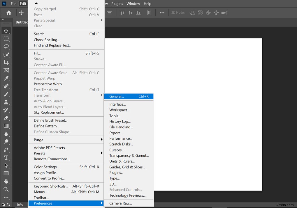 Adobe Photoshopで「ファイルを書き込めませんでした。不明なエラーが発生しました」が出たときの修正方法