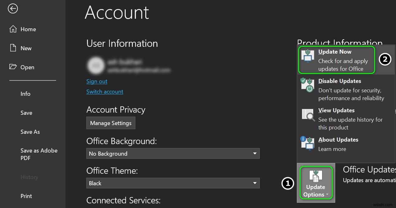 Windowsで「Officeを更新しています、しばらくお待ちください」から進まないときの対処法