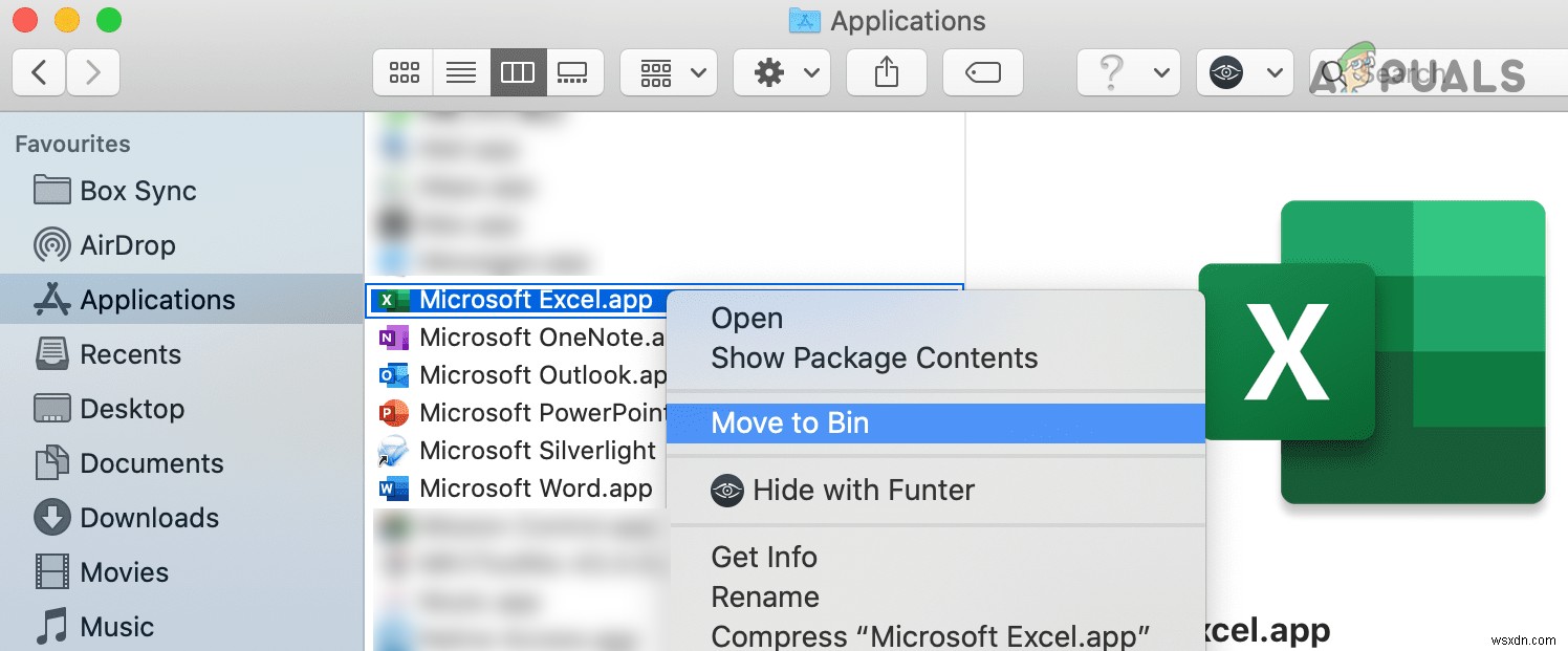 Microsoft Excelが「破損しているか、不完全なため開けません」と表示される場合の対処法(macOS)
