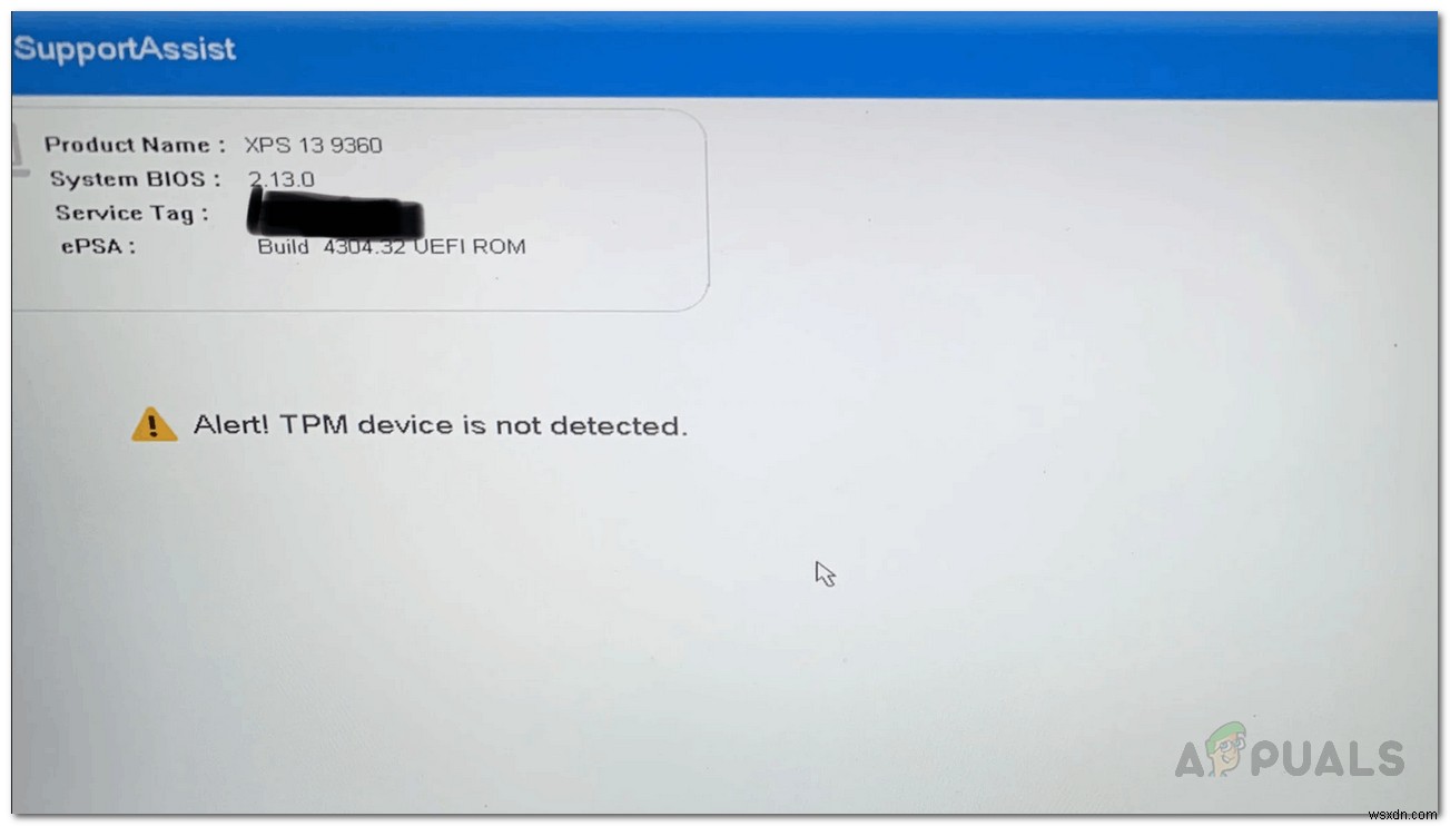 【DellノートPC】「TPMデバイスが検出されません」エラーの解決方法