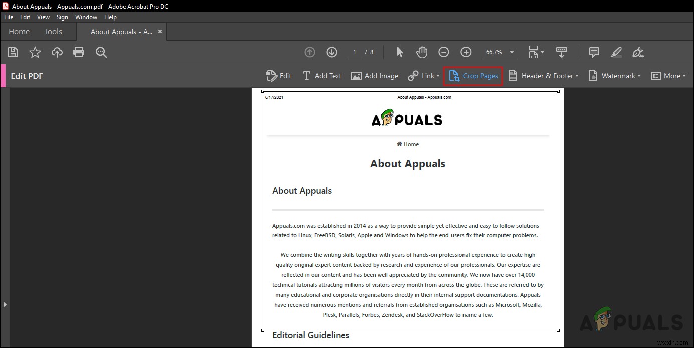 PDFページを簡単に切り抜き・サイズ変更する方法【Acrobat Pro DC/オンラインツール】