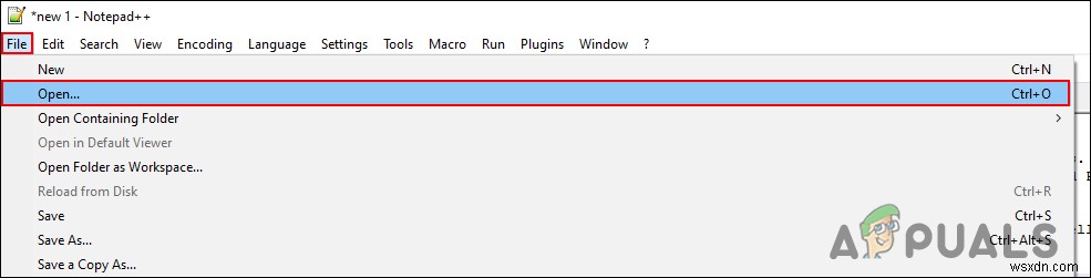 Notepad++でフォントサイズを変更・拡大縮小する方法