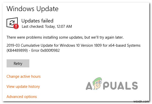 Windows 10アップデートエラー0x800f0982の原因と解決策を徹底解説