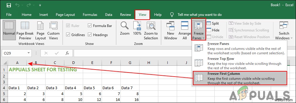 【Excel】行と列を固定する方法|ウィンドウ枠の固定と分割機能の使い方