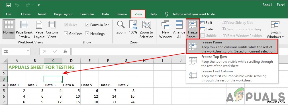 【Excel】行と列を固定する方法|ウィンドウ枠の固定と分割機能の使い方