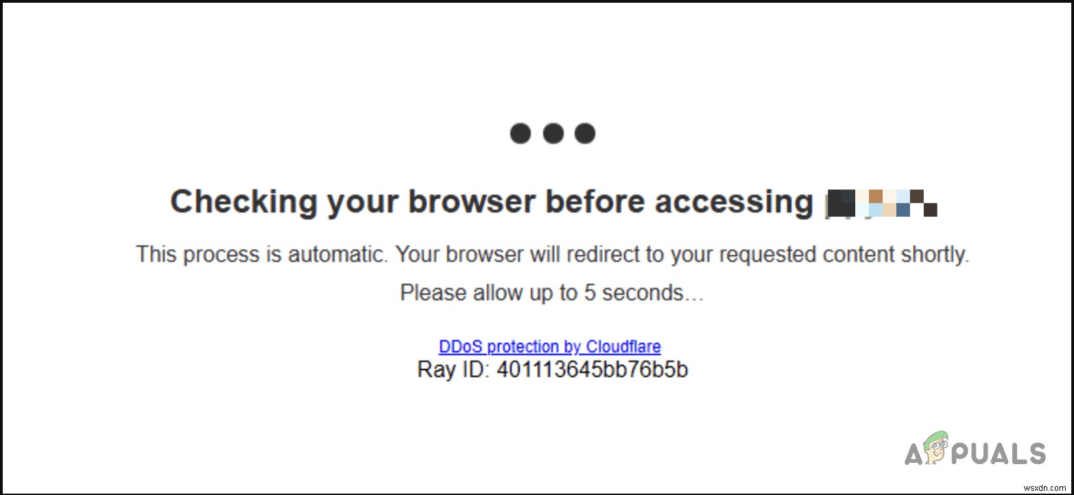 「サイトにアクセスする前にブラウザを確認しています」で止まる問題のトラブルシューティング