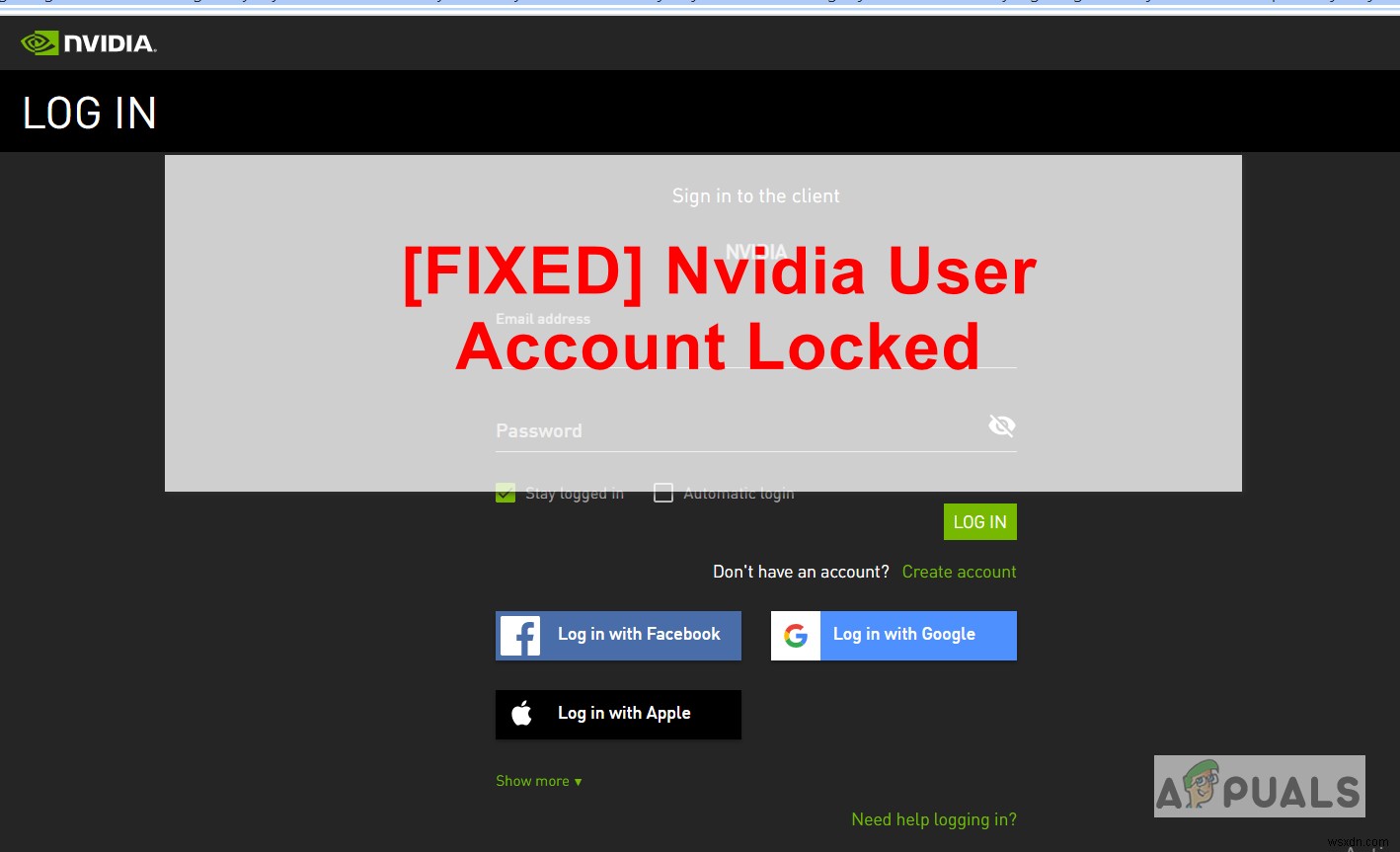 NVIDIAアカウントのロックを解除する方法|ロックされたアカウントへの対処法