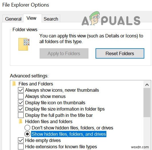 Windows 10で隠しファイル・隠しフォルダを表示する方法