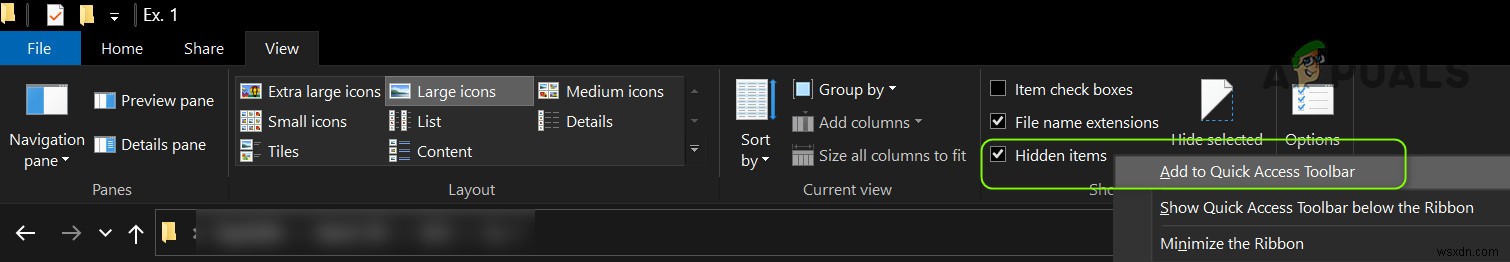 Windows 10で隠しファイル・隠しフォルダを表示する方法