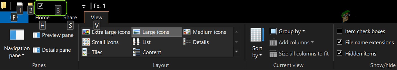 Windows 10で隠しファイル・隠しフォルダを表示する方法
