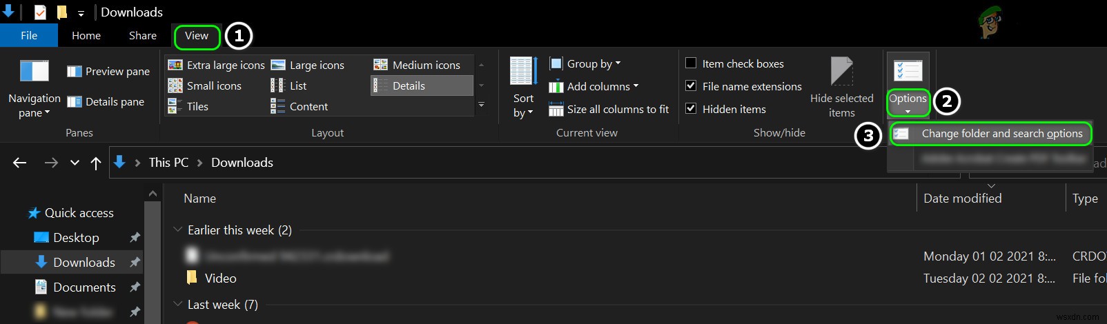 Windows 10で隠しファイル・隠しフォルダを表示する方法
