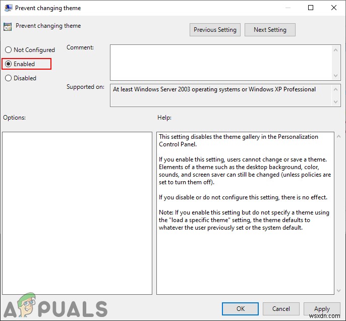 【Windows 10】ユーザーによるテーマの変更を禁止する2つの方法