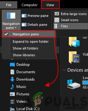 Windows 10のエクスプローラーで各ペイン機能を有効・無効にする2つの方法