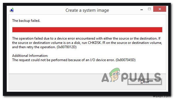 【解決済み】Windowsバックアップエラー0x8078012Dの直し方6選